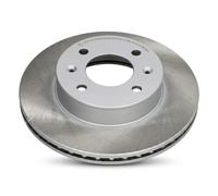 2x Disco de freno Eje delantero ventilado 60-0H-016C ASHIKA para HYUNDAI
