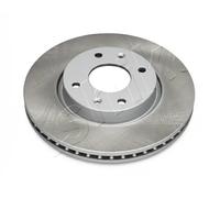 2x Disco de freno Eje delantero ventilado 60-0K-015C ASHIKA para HYUNDAI KIA