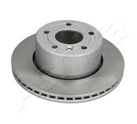 2x Disco de freno Eje delantero ventilado 60-0L-L01C ASHIKA para LAND ROVER