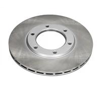2x Disco de freno Eje delantero ventilado 60126C JAPKO para NISSAN PATROL GR IV