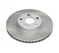 2x Disco de freno Eje delantero ventilado 602014C JAPKO para TOYOTA SUBARU
