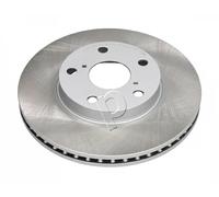 2x Disco de freno Eje delantero ventilado 60229C JAPKO para TOYOTA RAV 4 II