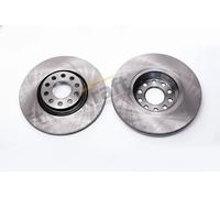 2x Disco de freno Eje delantero ventilado 6040330 KRAFT AUTOMOTIVE para AUDI