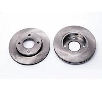 2x Disco de freno Eje delantero ventilado 6041485 KRAFT AUTOMOTIVE para SMART