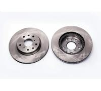 KRAFT AUTOMOTIVE 2x Disco de Freno Delantero Ø280 MM para Suzuki SX4 Gy 1.6 Vvt