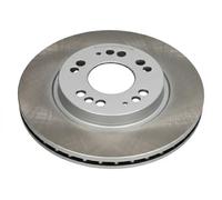 2x Disco de freno Eje delantero ventilado 60529C JAPKO para MITSUBISHI