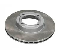 2x Disco de freno Eje delantero ventilado 60619C JAPKO para DAIHATSU CUORE II