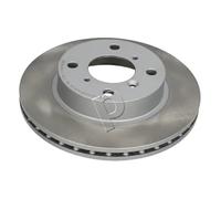 2x Disco de freno Eje delantero ventilado 60814C JAPKO para SUZUKI BALENO