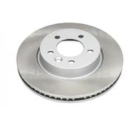 2x Disco de freno Eje delantero ventilado 60L04C JAPKO para LAND ROVER