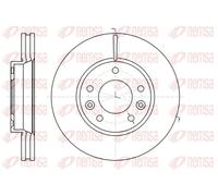2x Disco de freno Eje delantero ventilado 61294.10 REMSA para KIA CARNIVAL II