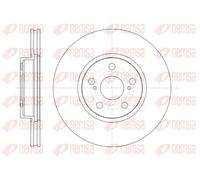 2x Disco de freno Eje delantero ventilado 61330.10 REMSA para TOYOTA VERSO S