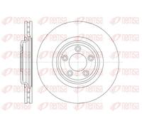 2x Disco de freno Eje delantero ventilado 61374.10 REMSA para JAGUAR XF I XJ