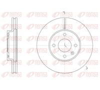 2x Disco de freno Eje delantero ventilado 61456.10 REMSA para CHEVROLET