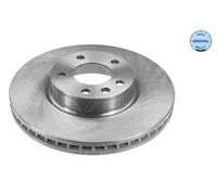 2x Disco de freno Eje delantero ventilado 615 521 6009 MEYLE para OPEL OMEGA A