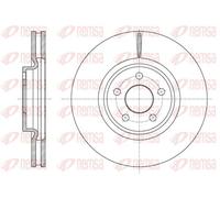 2x Disco de freno Eje delantero ventilado 61602.10 REMSA para FORD S-MAX