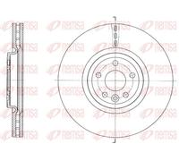 2x Disco de freno Eje delantero ventilado 61758.10 REMSA para JAGUAR XE XF II