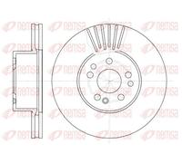 2x Disco de freno Eje delantero ventilado 6353.10 REMSA para MERCEDES-BENZ