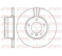 2x Disco de freno Eje delantero ventilado 6514.10 REMSA para BMW 5 5 Touring