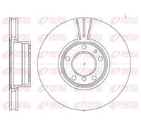 2x Disco de freno Eje delantero ventilado 6599.10 REMSA para BMW 3 Coupé 5