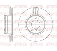 2x Disco de freno Eje delantero ventilado 6653.10 REMSA para BMW 5 5 Touring