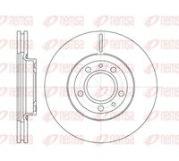 2x Disco de freno Eje delantero ventilado 6869.10 REMSA para OPEL PEUGEOT