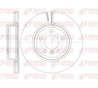 REMSA 2X Disco De Freno Delante Ø324.8 Mm Ventilado Para BMW X3 E83 3.0D 2.0D