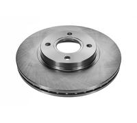 2x Disco de freno Eje delantero ventilado 715 521 0032 MEYLE para FORD FIESTA VI