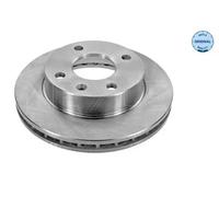 2x Disco de freno Eje delantero ventilado 715 521 7006 MEYLE para FORD ESCORT IV