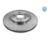 2x Disco de freno Eje delantero ventilado 715 521 7019 MEYLE para FORD JAGUAR