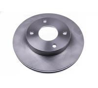 2x Disco de freno Eje delantero ventilado B130872 DENCKERMANN para NISSAN