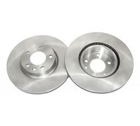 2x Disco de freno Eje delantero ventilado BS-3390C OPTIMAL para OPEL OMEGA A