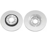 2x Disco de freno Eje delantero ventilado BS-7516HC OPTIMAL para AUDI SKODA SEAT