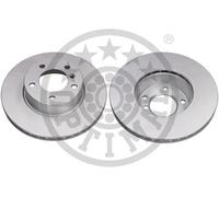 2x Disco de freno Eje delantero ventilado BS-7580HC OPTIMAL para BMW 3 3 Touring