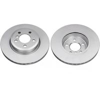 2x Disco de freno Eje delantero ventilado BS-7596HC OPTIMAL para BMW X3