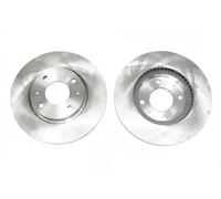 2x Disco de freno Eje delantero ventilado BS-8196C OPTIMAL para HYUNDAI KIA