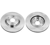 2x Disco de freno Eje delantero ventilado BS-8264C OPTIMAL para TOYOTA AVENSIS