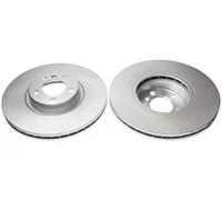 2x Disco de freno Eje delantero ventilado BS-8350HC OPTIMAL para BMW X5 X6