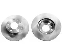 2x Disco de freno Eje delantero ventilado BS-8380HC OPTIMAL para FIAT PEUGEOT