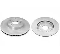 2x Disco de freno Eje delantero ventilado BS-8512C OPTIMAL para TOYOTA AURIS