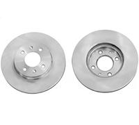 2x Disco de freno Eje delantero ventilado BS-8550C OPTIMAL para HYUNDAI KIA