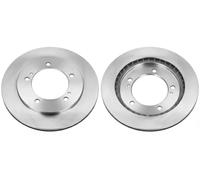 OPTIMAL 2x Disco de Freno Delantero Ø286.4 MM Ventilado para Suzuki Grand Vitara