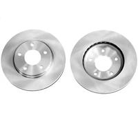 2x Disco de freno Eje delantero ventilado BS-8596HC OPTIMAL para MITSUBISHI