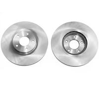 2x Disco de freno Eje delantero ventilado BS-8610C OPTIMAL para NISSAN RENAULT