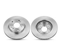 2x Disco de freno Eje delantero ventilado BS-8650C OPTIMAL para HONDA CR-Z