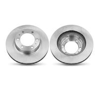 2x Disco de freno Eje delantero ventilado BS-8698HC OPTIMAL para TOYOTA