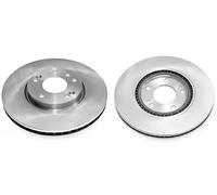 2x Disco de freno Eje delantero ventilado BS-8788HC OPTIMAL para HYUNDAI KIA
