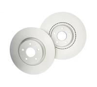 2x Disco de freno Eje delantero ventilado BS-9538HC OPTIMAL para FORD FOCUS II