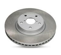 2x Disco de freno Eje delantero ventilado DI-712C JAPANPARTS para SUBARU TRIBECA