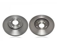 2x Disco de freno Eje delantero ventilado N3304059 NIPPARTS para HONDA CIVIC IX