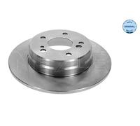 2x Disco de freno Eje trasero macizo 015 523 0021 MEYLE para MERCEDES-BENZ